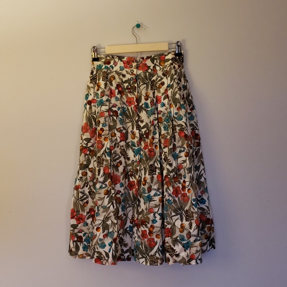 Floral Swing Skirt